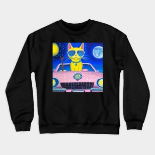 Karma is a cat Midnights Crewneck Sweatshirt